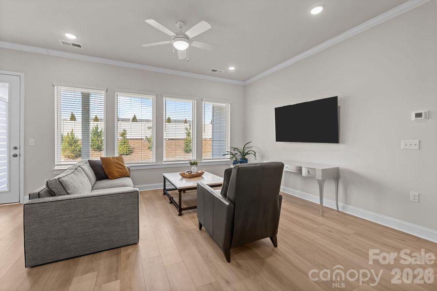 Furnished interior view inside a new home in Encore at Streamside - Classic Series, Waxhaw (Image 19).