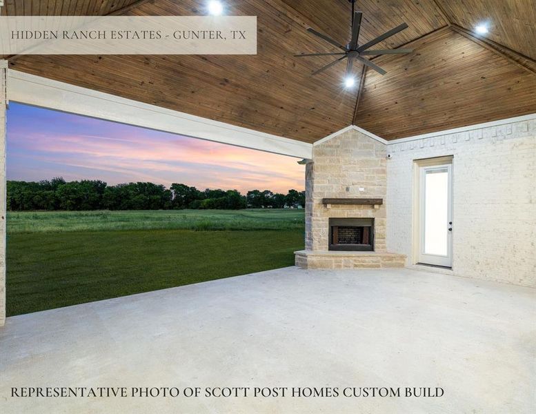 Representative photo of Scott Post Homes custom build