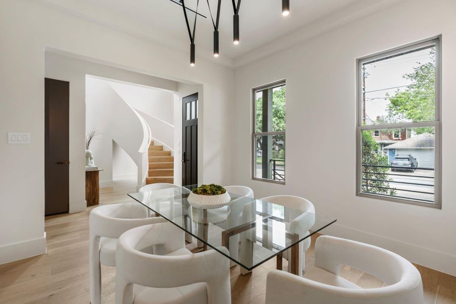 Furnished interior view inside a new home in , Houston (Image 10). Furnished interior view inside a new home in , Houston (Image 10).