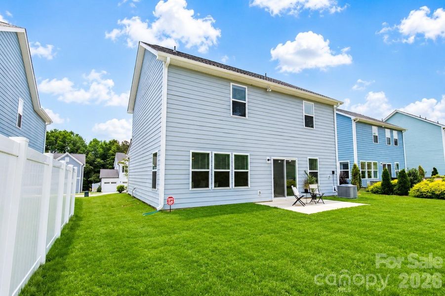 Exterior details and patio area of a home in , Lancaster (Image 23).
