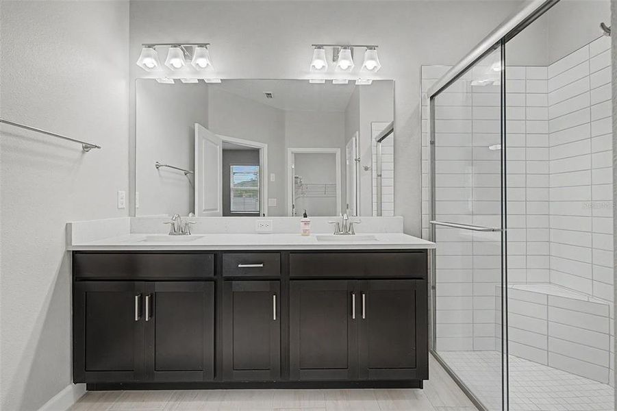 Furnished interior view inside a new home in , San Antonio (Image 41).