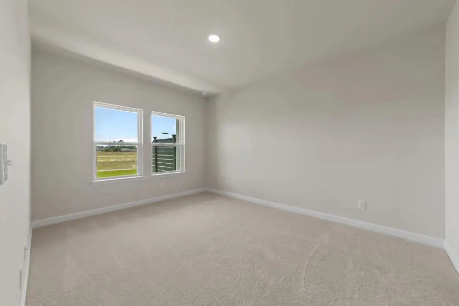 Sample Primary Bedroom photo. Actual structural options and design finishes of home may vary.