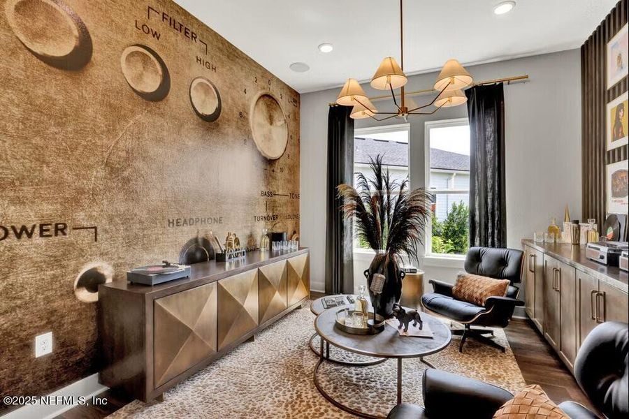 Furnished interior view inside a new home in , St. Augustine (Image 3).