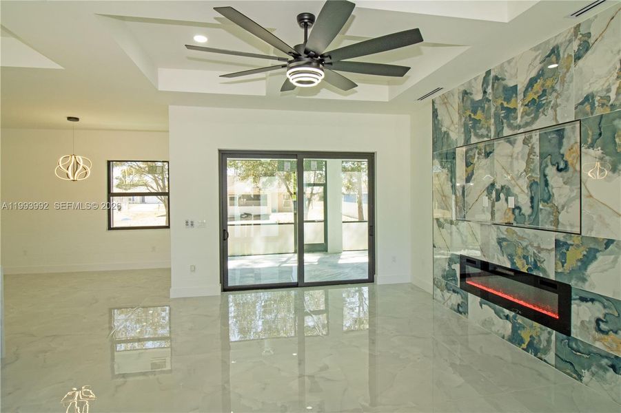 Furnished interior view inside a new home in , Lehigh Acres (Image 5).