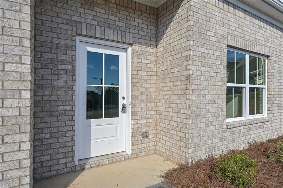Exterior details and patio area of a home in , Douglasville (Image 3).
