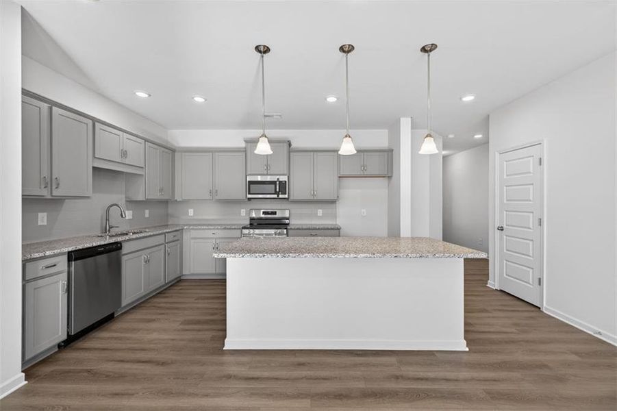 Furnished interior view inside a new home in Jameson Towns, Villa Rica (Image 16).