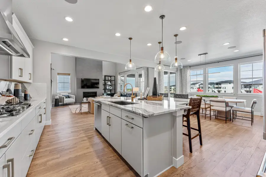 Furnished interior view inside a new home in Macanta, Castle Rock (Image 15).