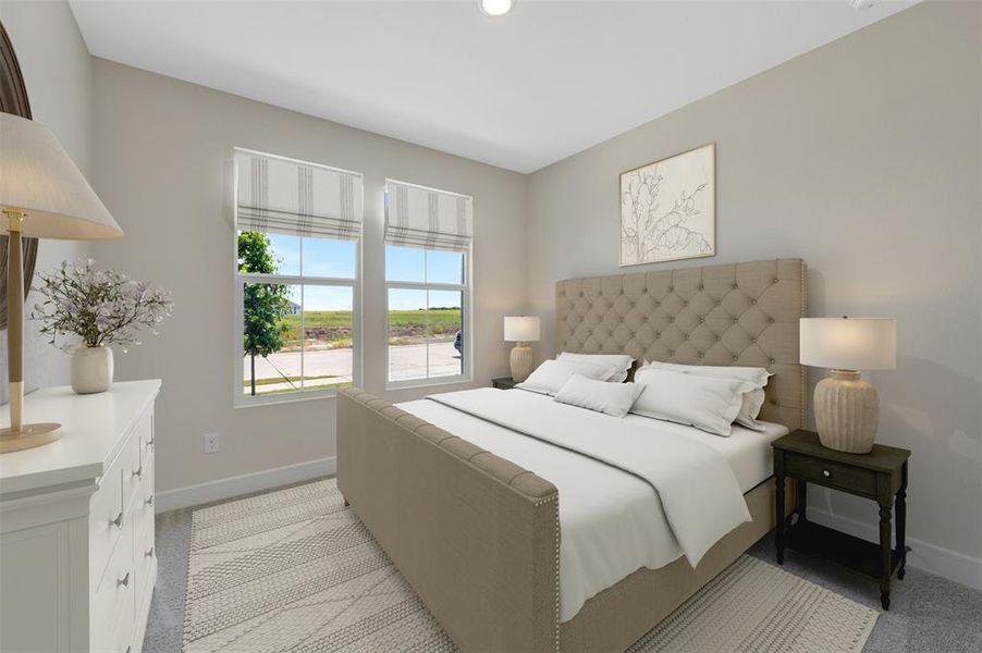 Furnished interior view inside a new home in Elevon, Lavon (Image 11).