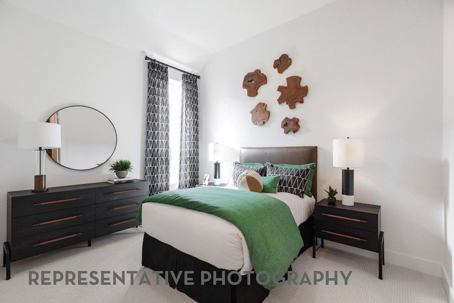 Furnished interior view inside a new home in ARTAVIA, Conroe (Image 13).