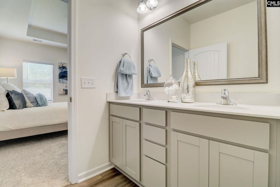 Furnished interior view inside a new home in Stillpointe, Sumter (Image 15).
