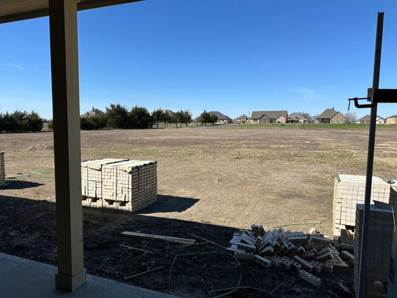 In-progress construction of a new home in Fannin Ranch, Leonard, TX (Image 20).