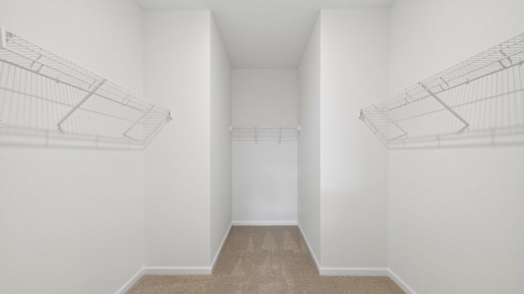 Representative unfurnished interior of a home built from the Bennett by D.R. Horton in The Manors at Winston Pointe, Clayton (Image 22).