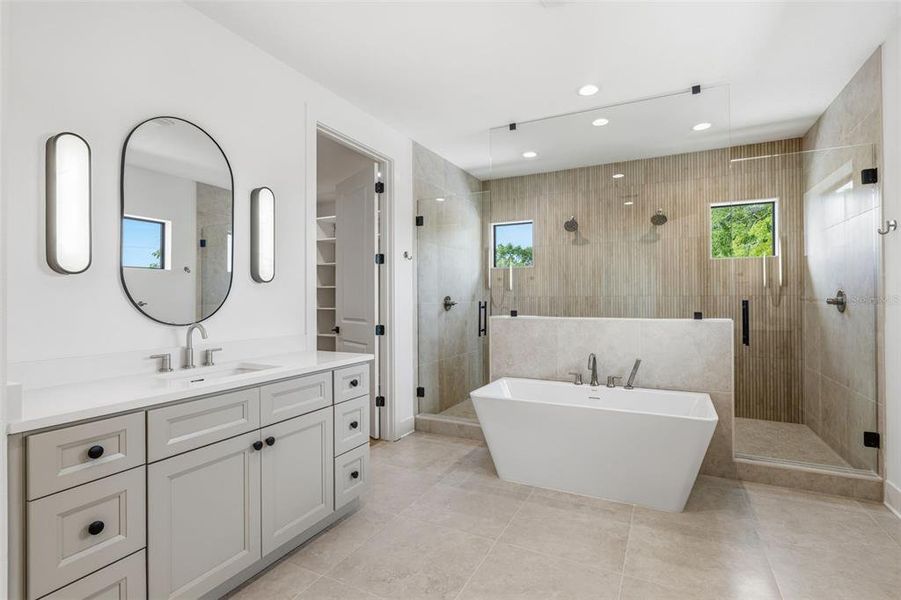 Furnished interior view inside a new home in , Tampa (Image 14).