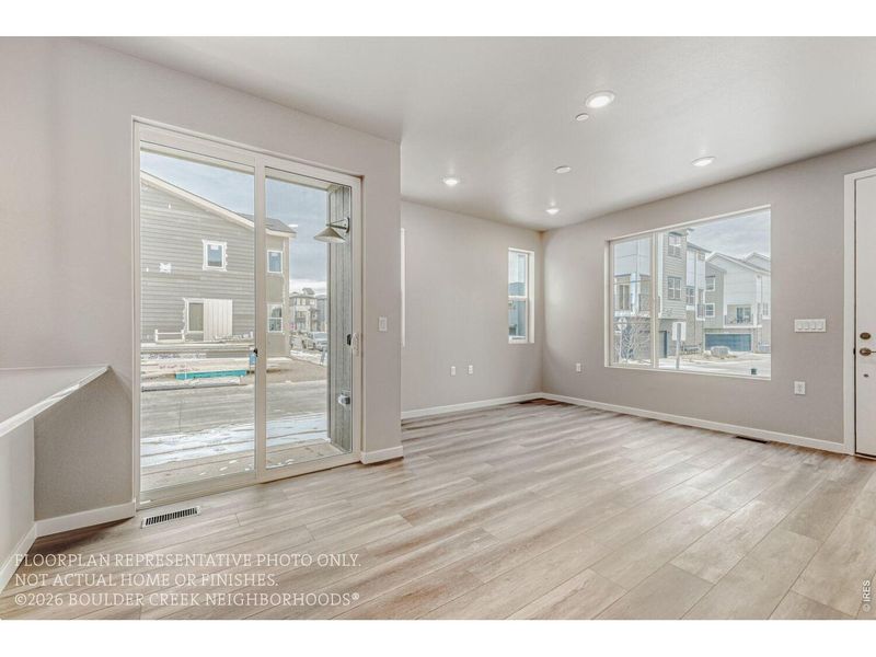 Spacious, unfurnished interior of a new home in , Broomfield (Image 23). Spacious, unfurnished interior of a new home in , Broomfield (Image 23).