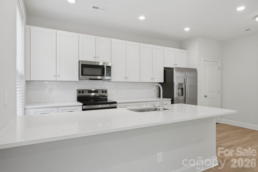 Furnished interior view inside a new home in , Mooresville (Image 8).