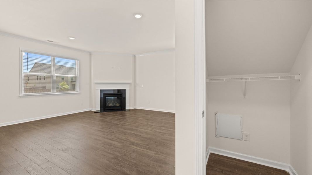 Spacious, unfurnished interior of a new home in Highland Hills, Graniteville (Image 24). Spacious, unfurnished interior of a new home in Highland Hills, Graniteville (Image 24).