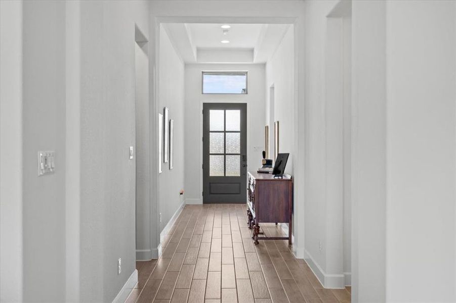 Furnished interior view inside a new home in North Sky 65', Celina (Image 10). Furnished interior view inside a new home in North Sky 65', Celina (Image 10).