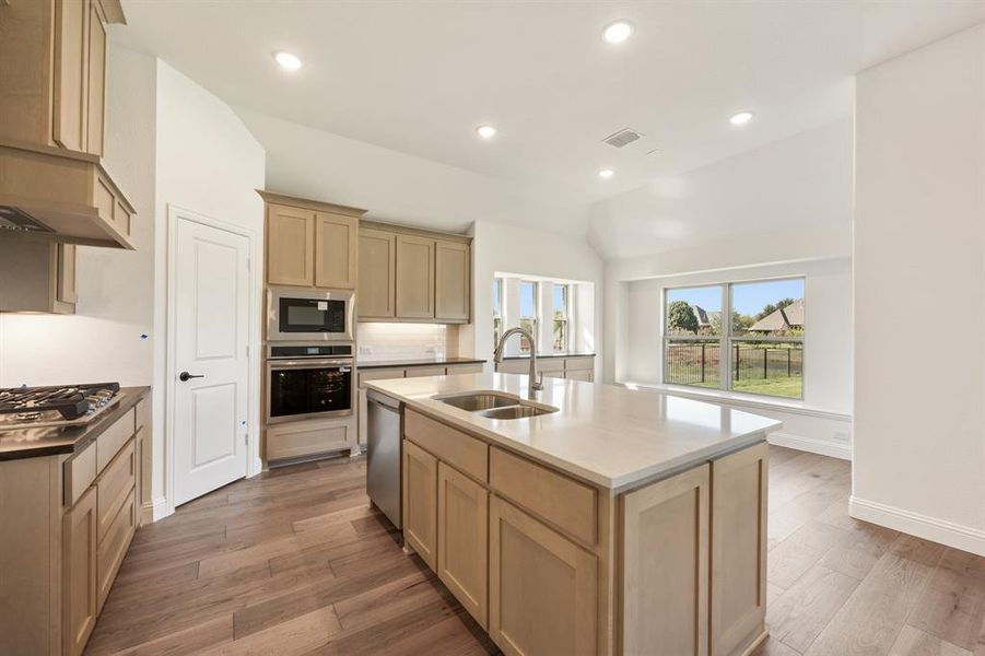Furnished interior view inside a new home in Abe's Landing, Granbury (Image 6).