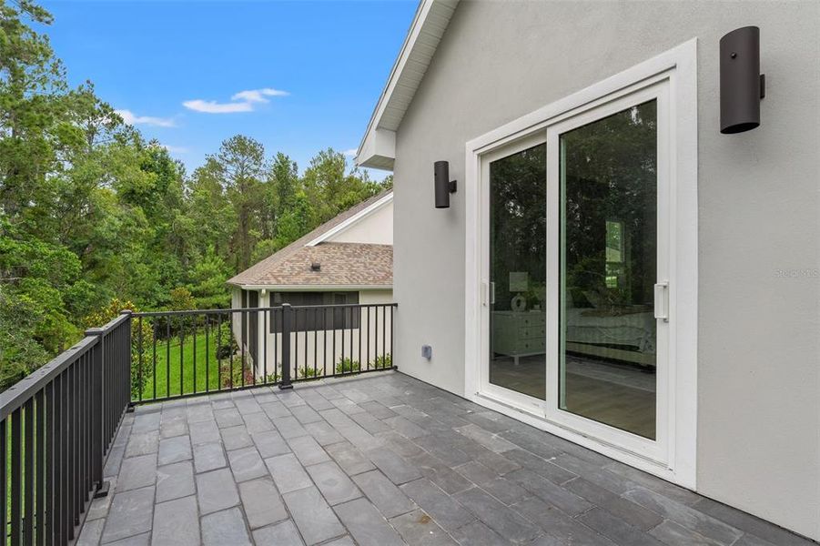 Exterior details and patio area of a home in , Brooksville (Image 41). Exterior details and patio area of a home in , Brooksville (Image 41).