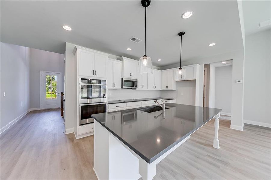 Furnished interior view inside a new home in , Homer (Image 11).