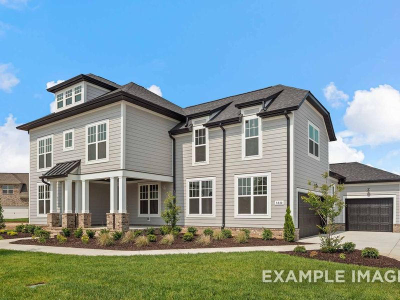 Representative exterior photo of a completed home built from the The Hathaway by Davidson Homes LLC in Shelton Square, Murfreesboro, TN (Image 18).