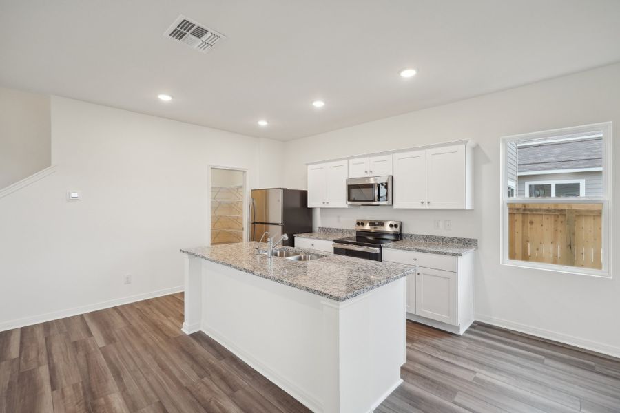Representative furnished interior of a home built from the Barnard by Starlight Homes in The Wilder, Adkins (Image 11).