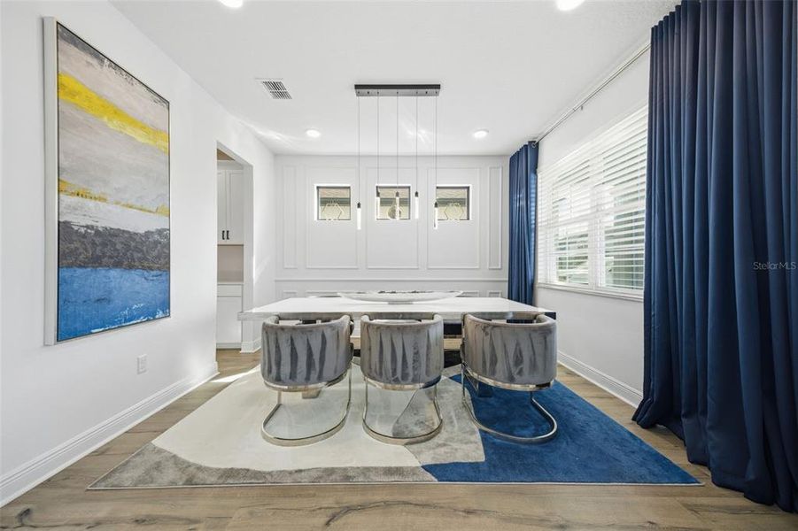 Furnished interior view inside a new home in Whispering Oaks Preserve, Wesley Chapel (Image 11). Furnished interior view inside a new home in Whispering Oaks Preserve, Wesley Chapel (Image 11).