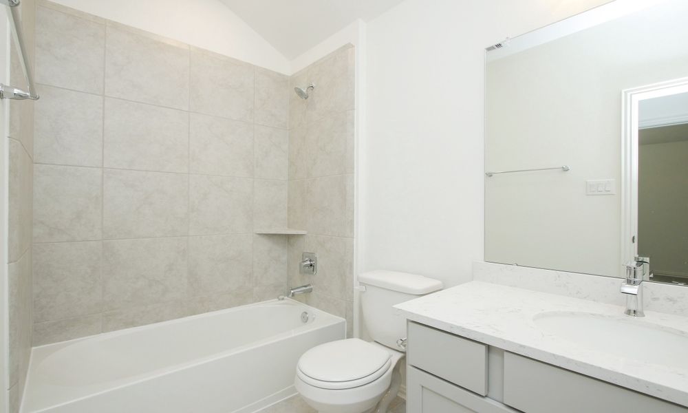 Representative furnished interior of a home built from the Lexington Series - Addison by Brightland Homes in Beamer Villas, Friendswood (Image 18). Representative furnished interior of a home built from the Lexington Series - Addison by Brightland Homes in Beamer Villas, Friendswood (Image 18).