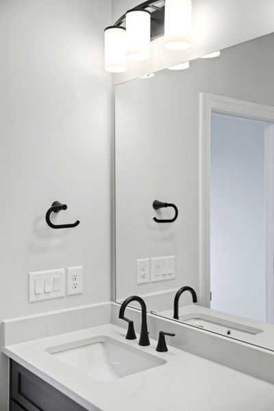 Representative furnished interior of a home built from the The Lofton by RobuckHomes in Downtown Wilmington Collective, Wilmington (Image 49).