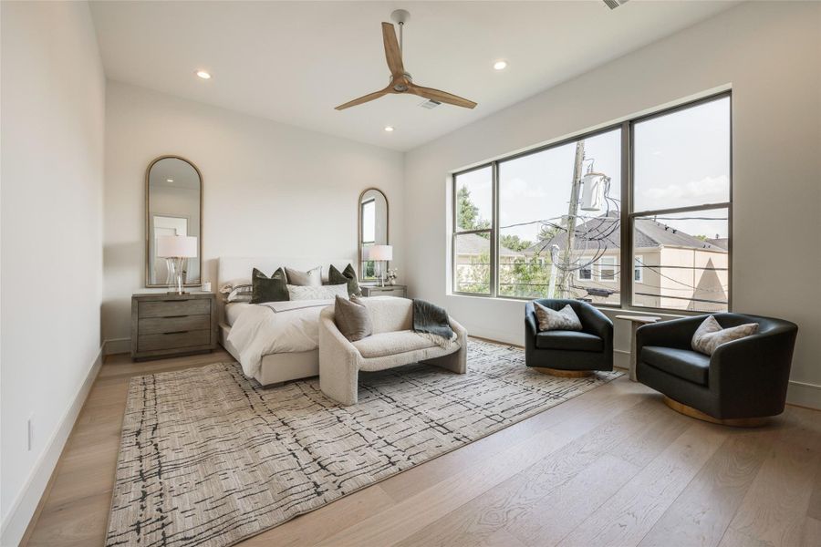 Furnished interior view inside a new home in , Houston (Image 6).