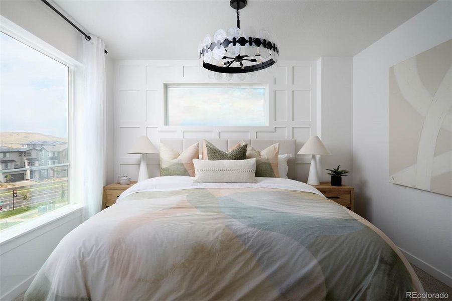 Furnished interior view inside a new home in , Lone Tree (Image 10).