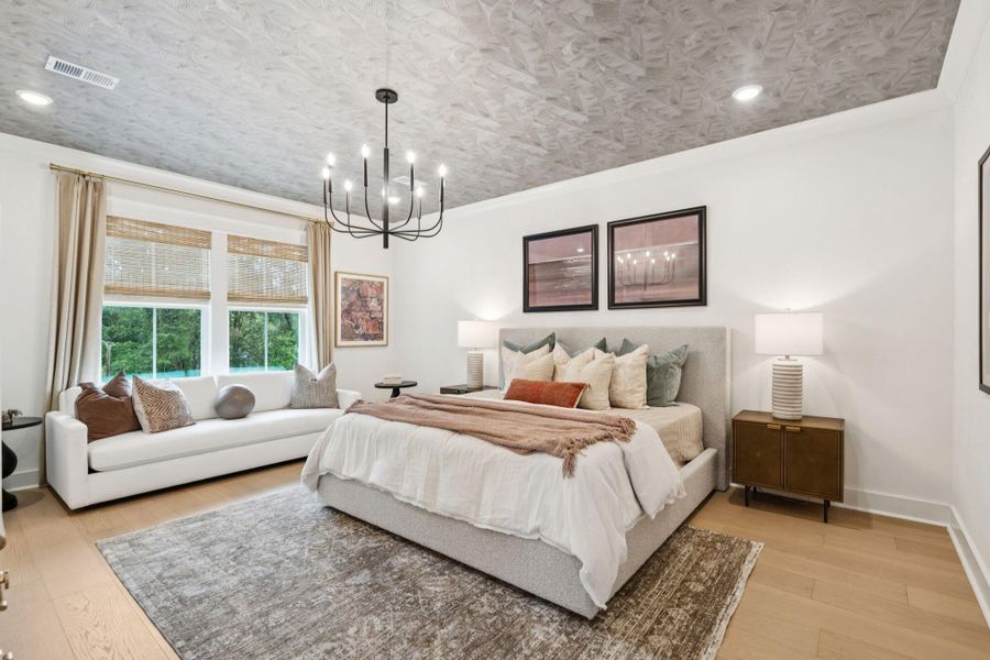 Furnished interior view inside a new home in Waterloo Estates, Johns Island (Image 38).