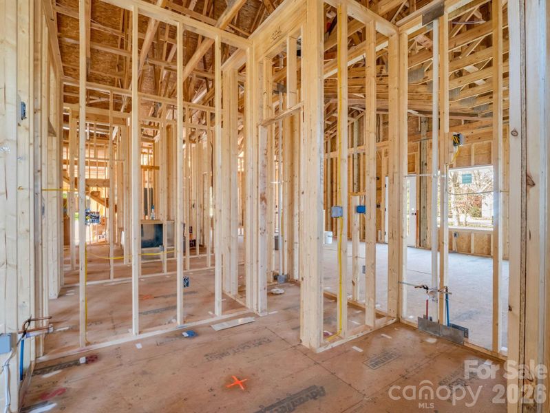 In-progress construction of a new home in , Rutherfordton, NC (Image 32).