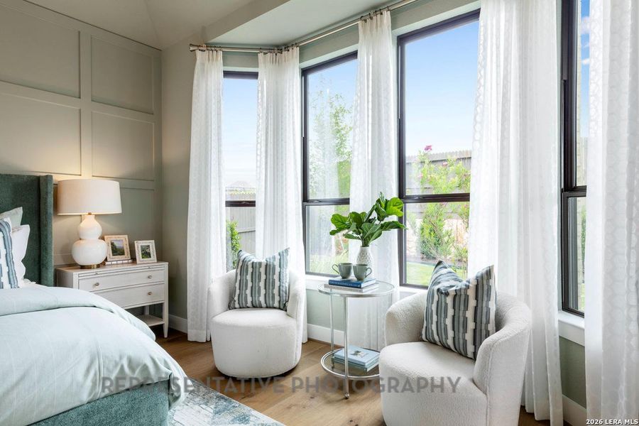 Furnished interior view inside a new home in Davis Ranch, San Antonio (Image 10).