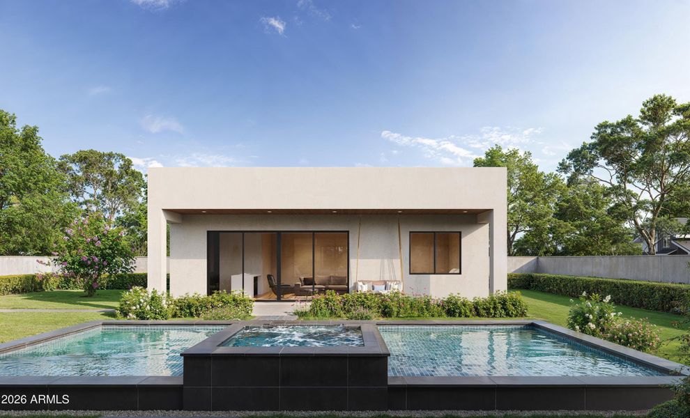 Guest House Rendering Guest House Rendering