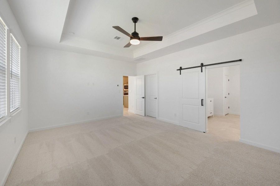 Private primary suite