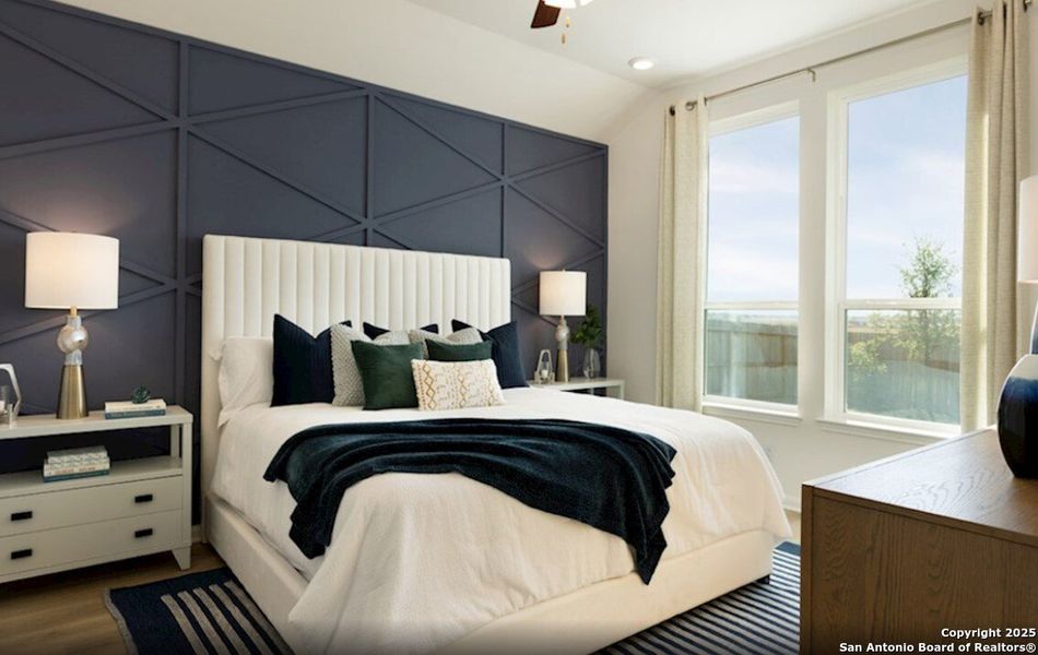 Furnished interior view inside a new home in Morgan Meadows, San Antonio (Image 3). Furnished interior view inside a new home in Morgan Meadows, San Antonio (Image 3).