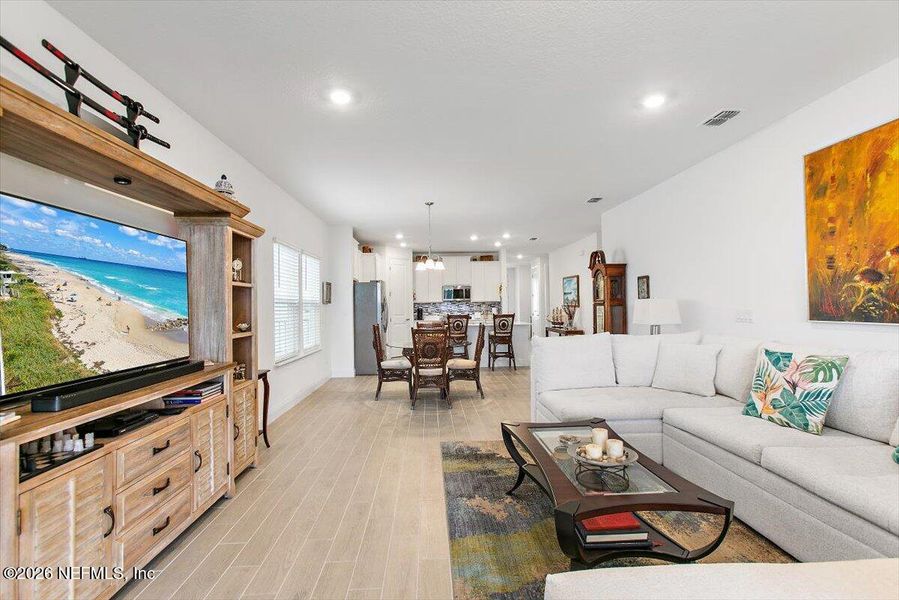 Furnished interior view inside a new home in Silver Meadows at SilverLeaf, St. Augustine (Image 12).