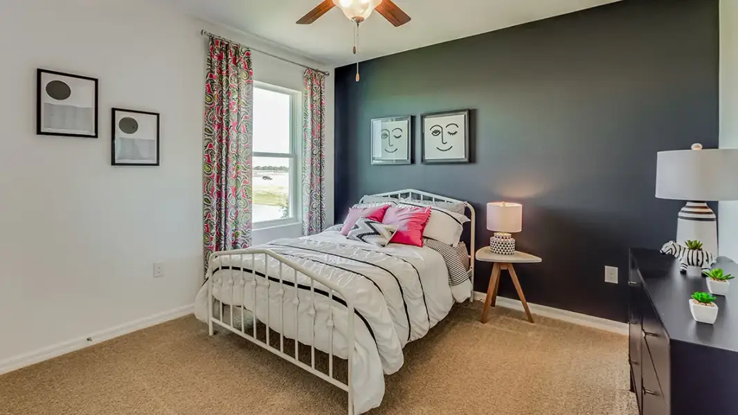 Furnished interior view inside a new home in Rye Crossing, Parrish (Image 13). Furnished interior view inside a new home in Rye Crossing, Parrish (Image 13).