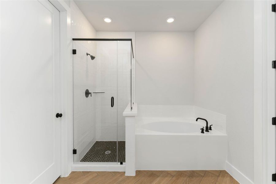 Furnished interior view inside a new home in Elyson, Katy (Image 13). Furnished interior view inside a new home in Elyson, Katy (Image 13).