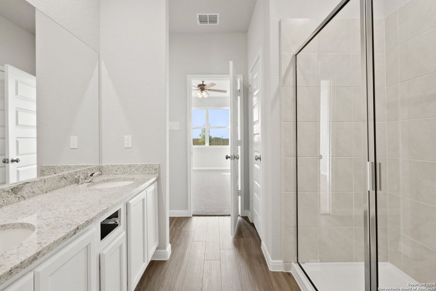 Furnished interior view inside a new home in Swenson Heights, Seguin (Image 9). Furnished interior view inside a new home in Swenson Heights, Seguin (Image 9).