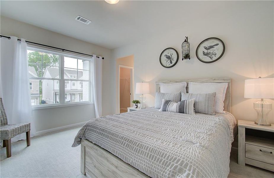 Furnished interior view inside a new home in , Hoschton (Image 34).