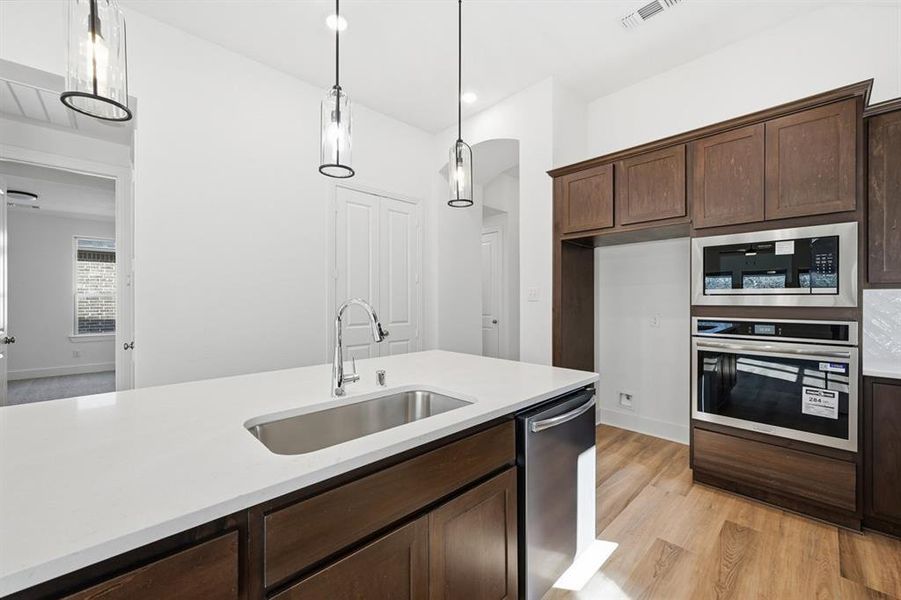 Furnished interior view inside a new home in Gateway Village - The Reserve, Denison (Image 6).