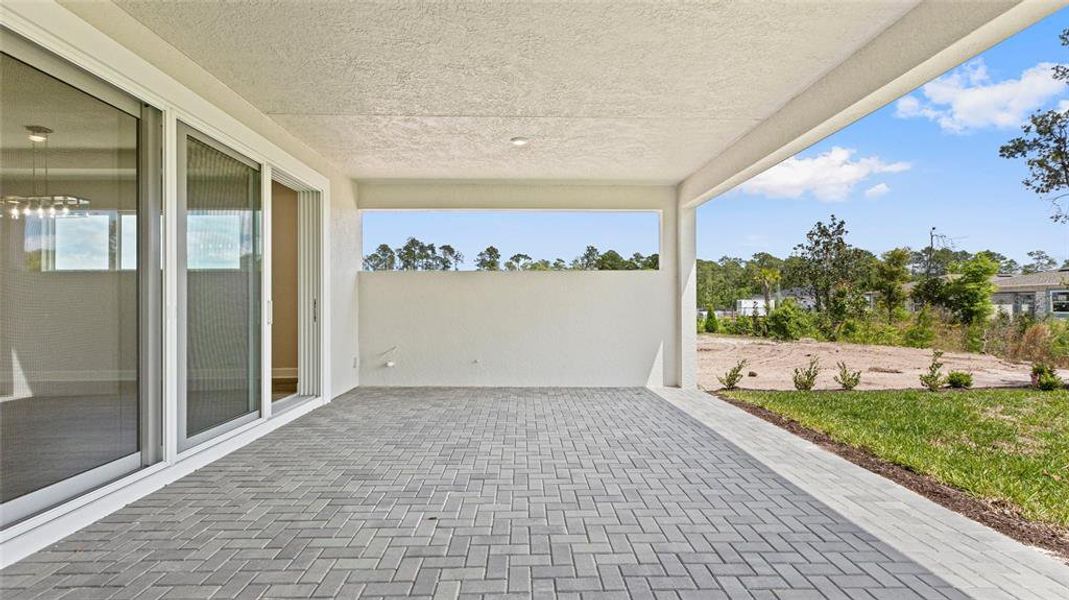 Exterior details and patio area of a home in Cresswind DeLand, Deland (Image 16). Exterior details and patio area of a home in Cresswind DeLand, Deland (Image 16).