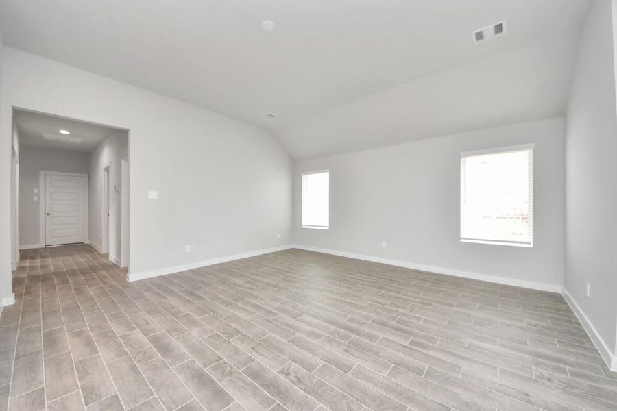 Sample photo of completed home with similar plan. As-built color and selections may vary.