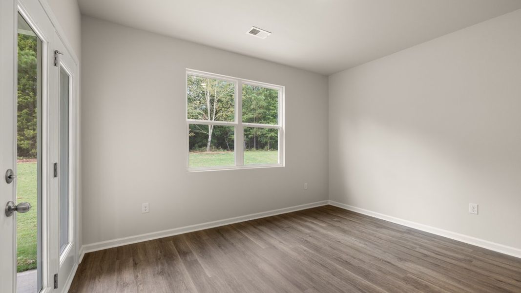 Representative unfurnished interior of a home built from the Cairn by D.R. Horton in Preserve at Dove Creek, Statham (Image 14). Representative unfurnished interior of a home built from the Cairn by D.R. Horton in Preserve at Dove Creek, Statham (Image 14).