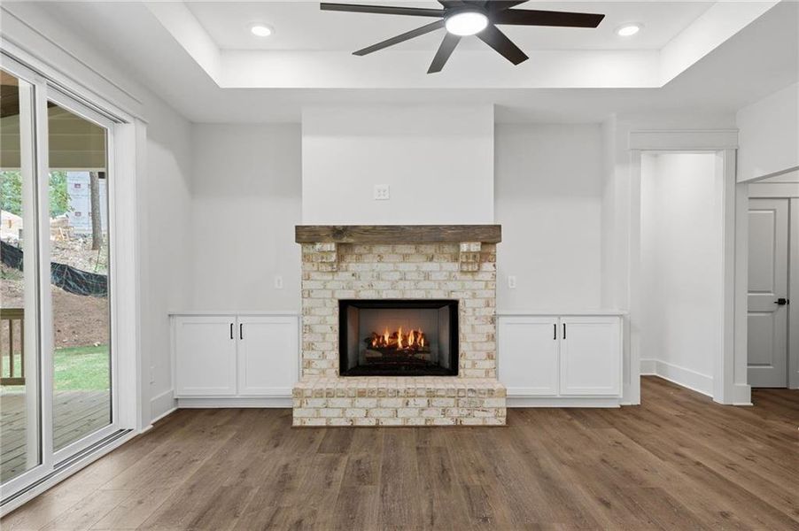 Spacious, unfurnished interior of a new home in Autumn Brook, Canton (Image 22). Spacious, unfurnished interior of a new home in Autumn Brook, Canton (Image 22).