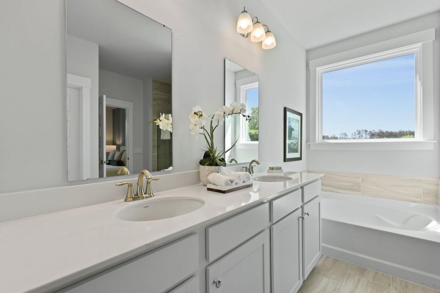 Furnished interior view inside a new home in Berkeley Bay, Ridgeville (Image 20).