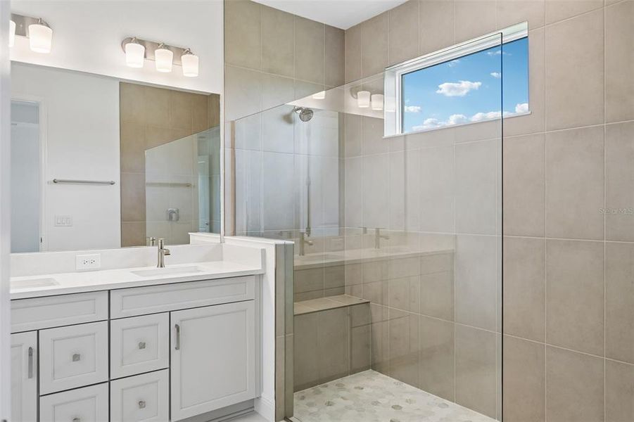 Furnished interior view inside a new home in Grand Park, Sarasota (Image 9).