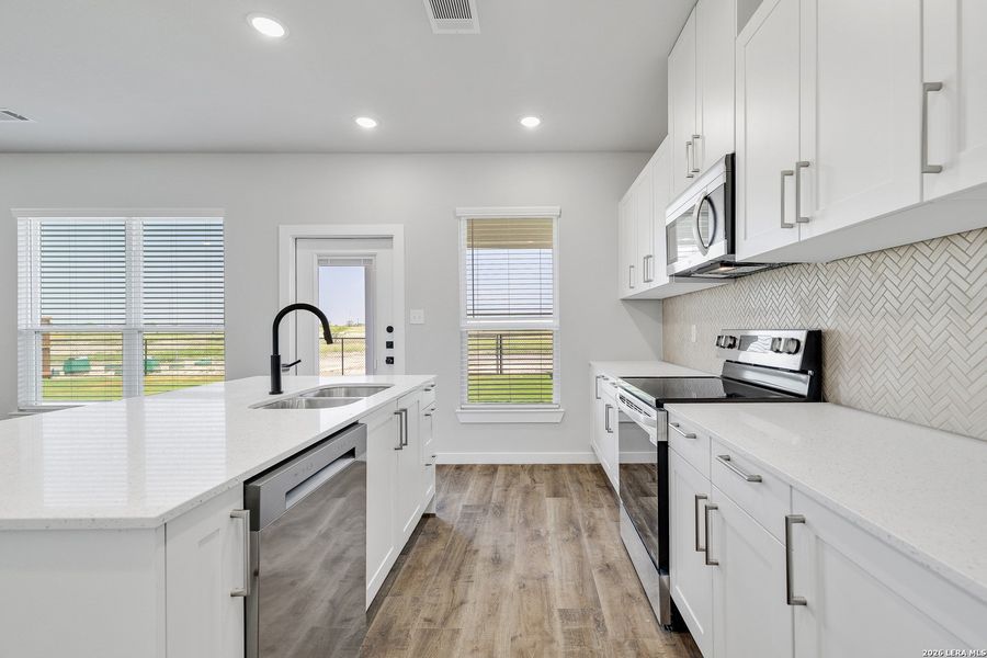 Furnished interior view inside a new home in Edgewood Estates, Midlothian (Image 6).